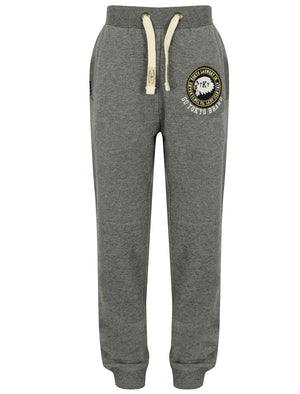 Boys K-Sioux Cove Cuffed Joggers in Mid Grey Marl - Tokyo Laundry Kids
