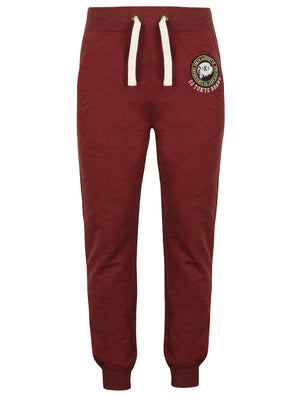 Boys K-Sioux Cove Cuffed Joggers in Oxblood - Tokyo Laundry Kids