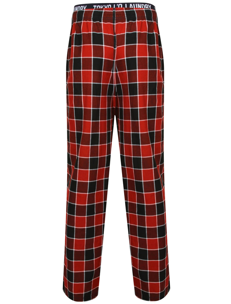 Checked lounge pants hot sale