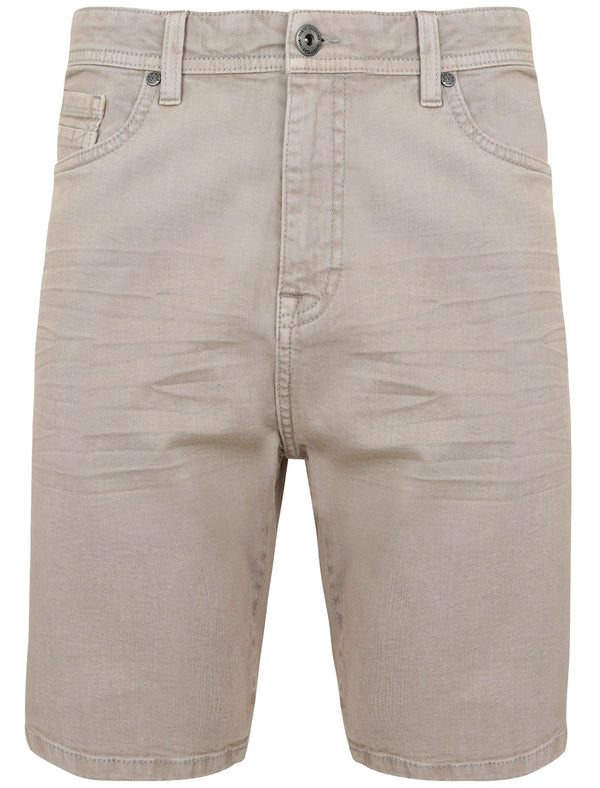 Lovelock Cotton Denim Shorts in Grey - Tokyo Laundry