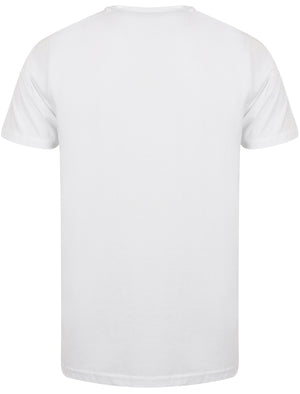 Premium Motif Cotton T-Shirt in Optic White - Tokyo Laundry