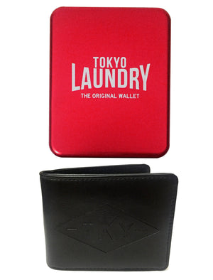 South Carolina Black Faux Leather Wallet In Metal Gift Box - Tokyo Laundry