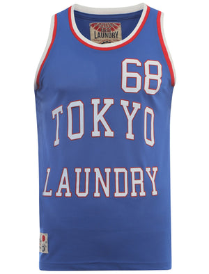 Tokyo Laundry Tokyo Bulls blue basketball vest