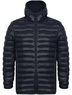 Torbock Quilted Puffer Jacket in True Navy - Tokyo Laundry