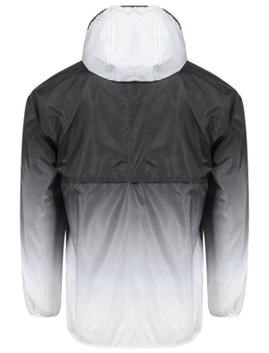 Titchfield Dip Dye Lightweight Windbreaker Jacket in Asphalt Grey - Tokyo Laundry