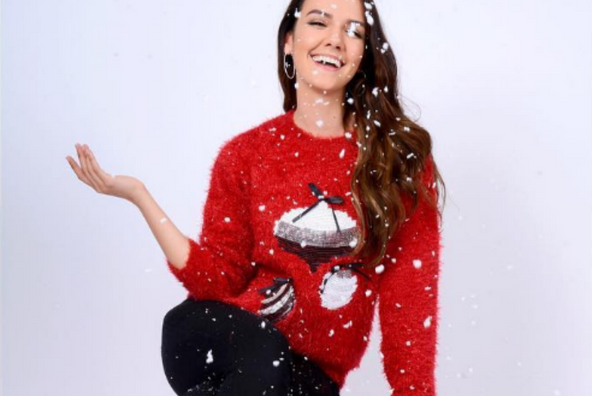 How to style a Christmas jumper