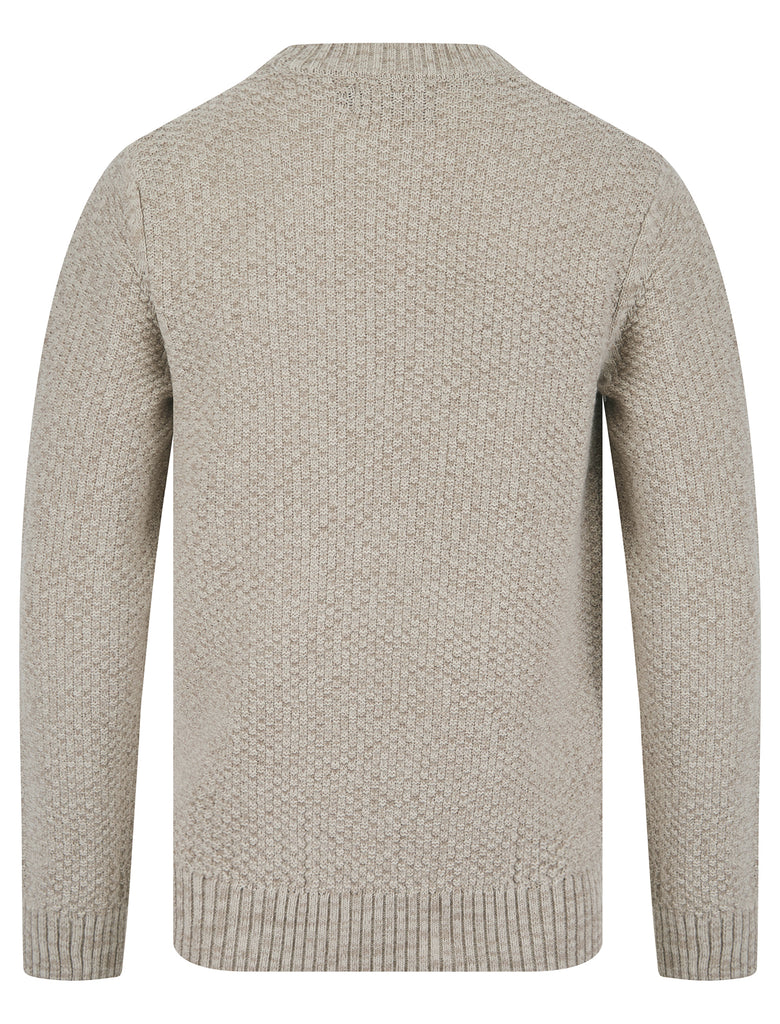 Goldstein Wool Blend Chunky Cable Knitted Jumper in Natural Twist - Ke ...