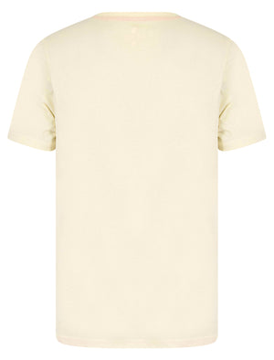 Surf Tour Motif Cotton Jersey T-Shirt in Marshmallow White - South Shore