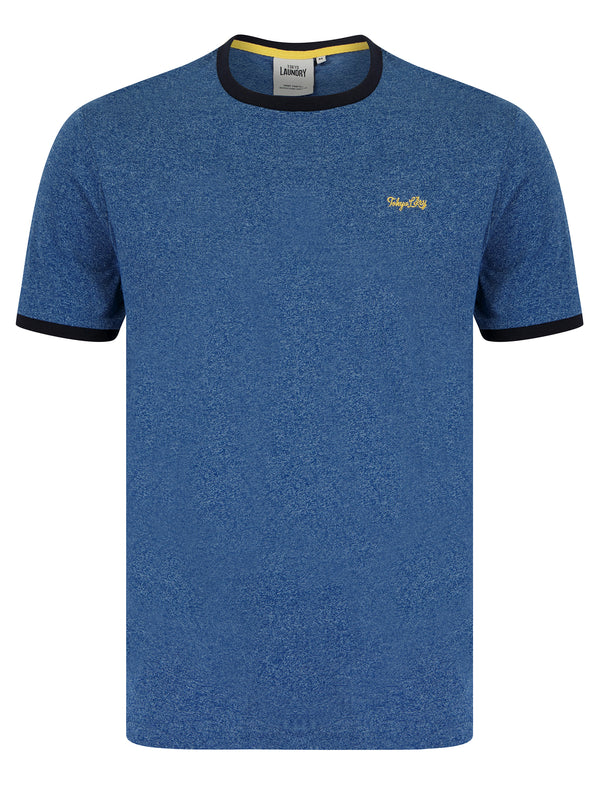 Trevor 2 Grindle Ringer T-Shirt in Light Blue - Tokyo Laundry