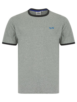 Trevor 2 Grindle Ringer T-Shirt in Light Grey - Tokyo Laundry