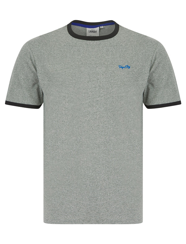 Trevor 2 Grindle Ringer T-Shirt in Light Grey - Tokyo Laundry
