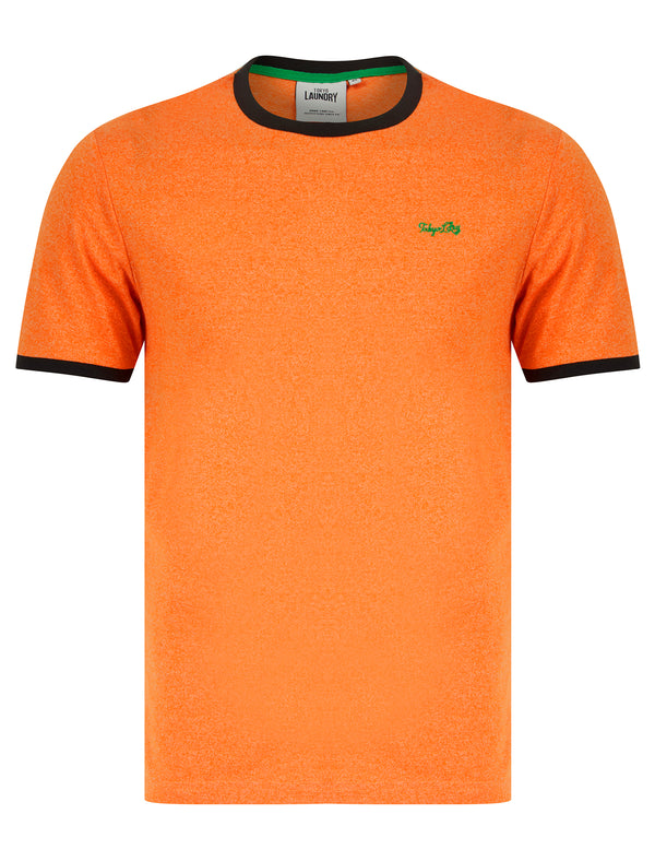 Trevor 2 Grindle Ringer T-Shirt in Orange - Tokyo Laundry