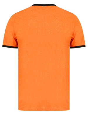 Trevor 2 Grindle Ringer T-Shirt in Orange - Tokyo Laundry