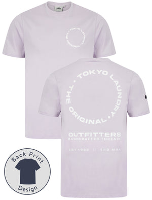Kade Motif Cotton Jersey T-Shirt in Lilac Breeze - Tokyo Laundry