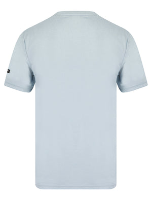 Adapt Motif Jersey Grindle Crew-Neck T-Shirt in Ice Water - Tokyo Laundry