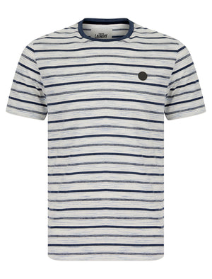 Morris Grindle Stripe Cotton T-Shirt in Blue Stripe - Tokyo Laundry
