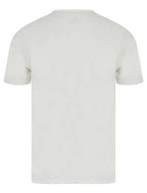 Ballycastle Motif Cotton Jersey T-Shirt in Marshmallow White - South Shore