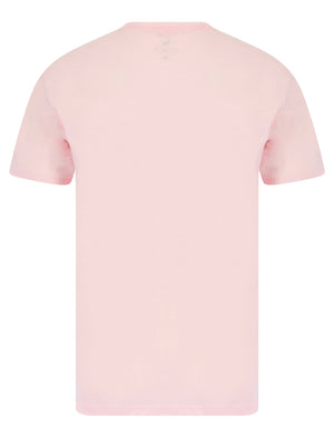 Belfast Motif Cotton Jersey T-Shirt in Blushing Pink - South Shore