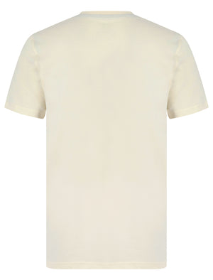 Colwell Motif Cotton Jersey T-Shirt in Marshmallow White - South Shore