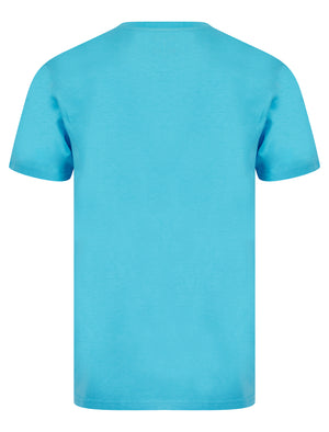 Mayfielding Motif Cotton Jersey T-Shirt in Swim Cap - South Shore