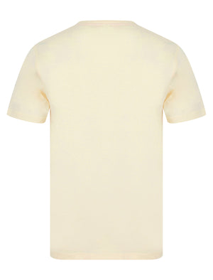 Braemar Vintage Retro Motif Cotton Jersey T-Shirt in Summer Sand - Tokyo Laundry