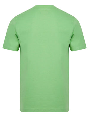 Bisley Crew Neck Soft Peached Cotton Jersey T-Shirt in Fair Green - Kensington Eastside