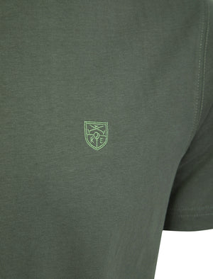 Bisley Crew Neck Soft Peached Cotton Jersey T-Shirt in Gunmetal - Kensington Eastside