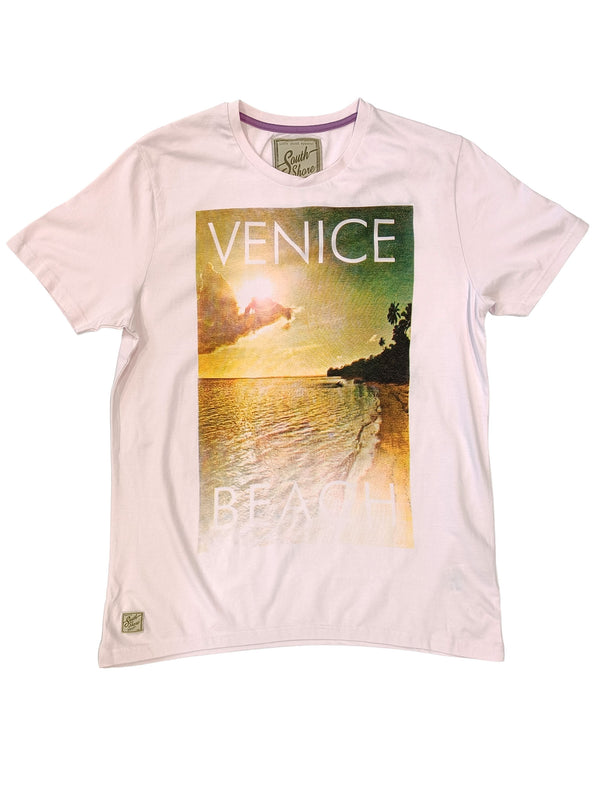 South Shore Venice Beach pink T-Shirt