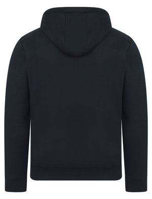 Hargrove (3 Pack) Plain Brushback Fleece Pullover Hoodies Set in Sky Captain Navy / Light Grey Marl / Jet Black - Tokyo Laundry