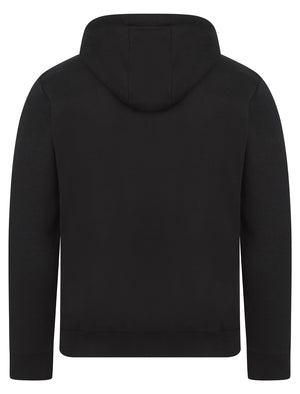 Hargrove (3 Pack) Plain Brushback Fleece Pullover Hoodies Set in Sky Captain Navy / Light Grey Marl / Jet Black - Tokyo Laundry