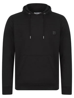 Hargrove (3 Pack) Plain Brushback Fleece Pullover Hoodies Set in Sky Captain Navy / Light Grey Marl / Jet Black - Tokyo Laundry