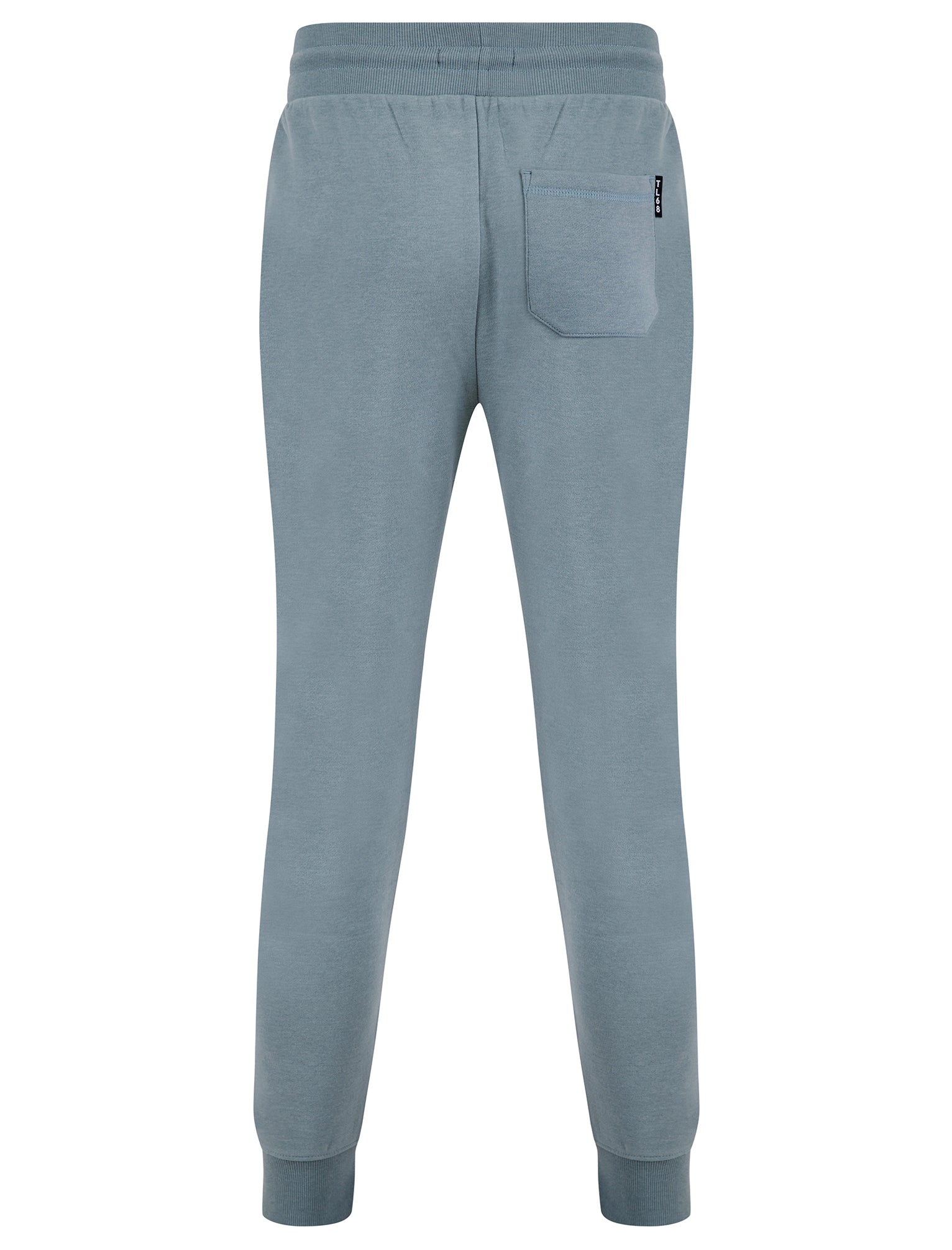 Invective Brushback Fleece Cuffed Zip Pocket Joggers in Cool