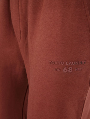 Mirrors Brushback Fleece Cuffed Joggers in Spiced Apple - Tokyo Laundry