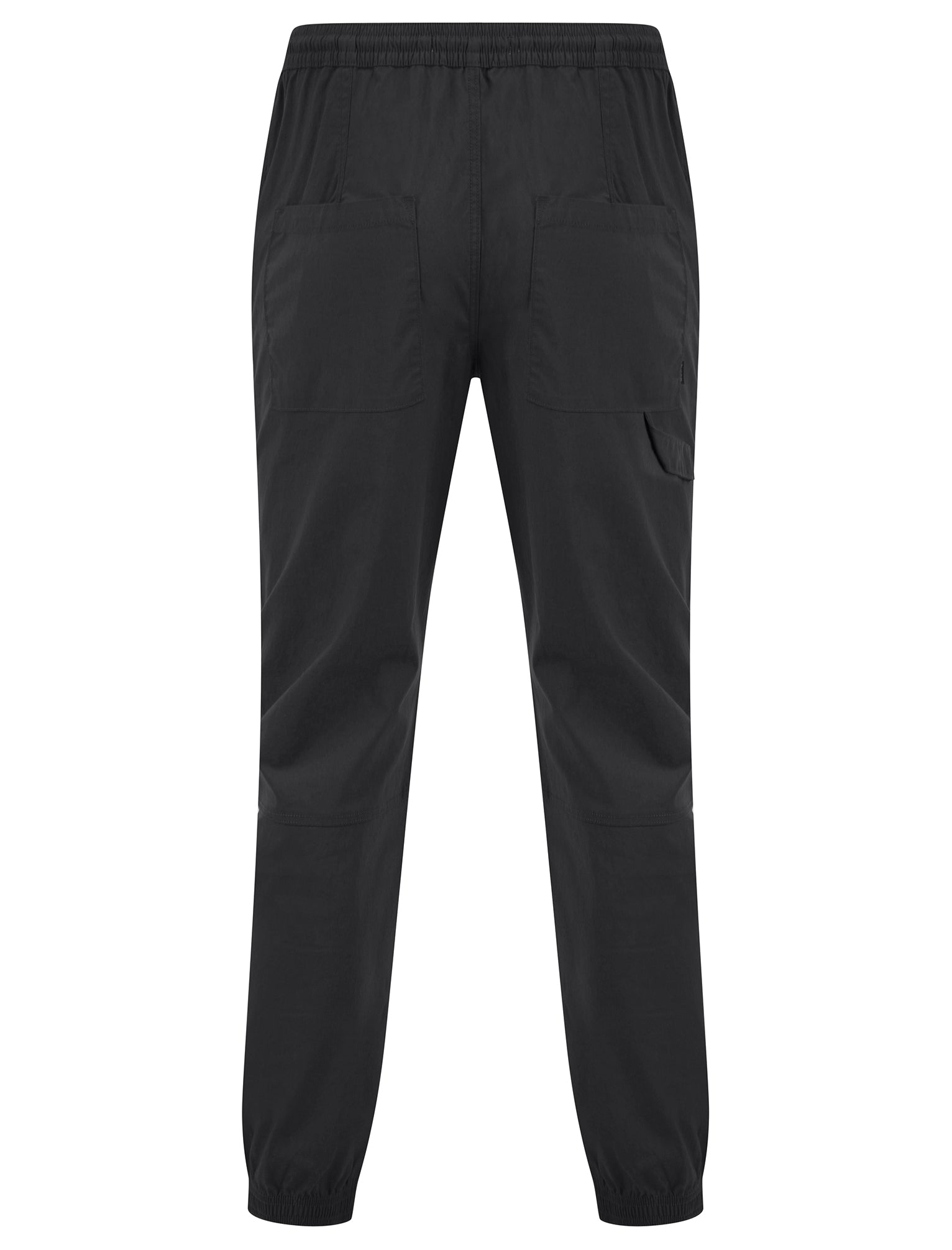 Kofi Stretch Cotton Blend Zip Pocket Cuffed Cargo Jogger Pants in