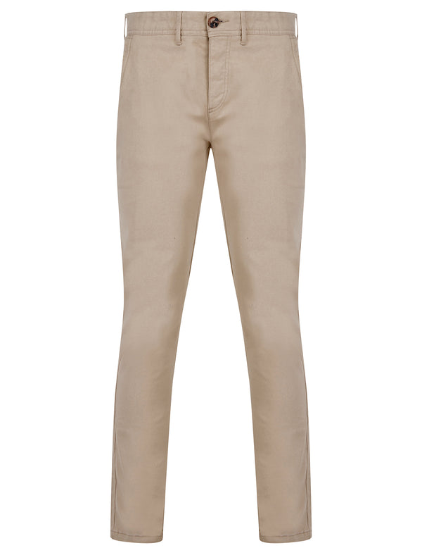 Kahua Stretch Cotton Chino Trousers in Nomad Sand - Kensington Eastside