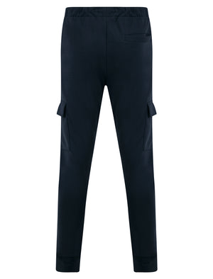 Veyle Multi-Pocket Cargo Style Cuffed Joggers in Sky Captain Navy - Tokyo Laundry