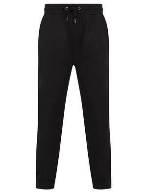 Underground (3 Pack) Basic Cotton Blend Brushback Fleece Joggers Set in Sky Captain Navy / Light Grey Marl / Jet Black - Tokyo Laundry