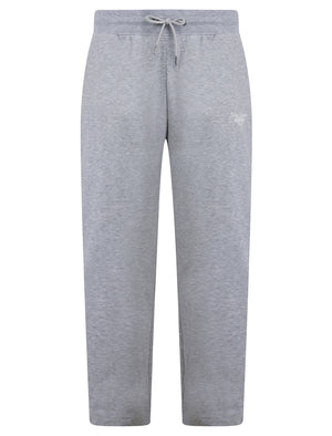 Bexli Brushback Fleece Straight Leg Joggers in Light Grey Marl - Tokyo Laundry