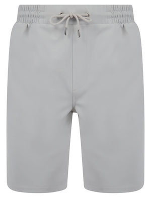 Gelato Stretch Fabric Jogger Shorts in Pumice Grey - Tokyo Laundry