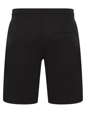 Helm (2 Pack) Cotton Blend Brushback Fleece Jogger Shorts Set in Jet Black / Light Grey Marl - Tokyo Laundry