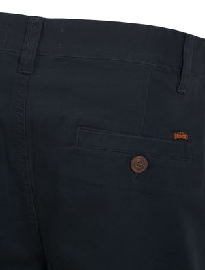 Elvio 2-Pack Cotton Twill Chino Shorts in Sky Captain Navy / Stone - Tokyo Laundry