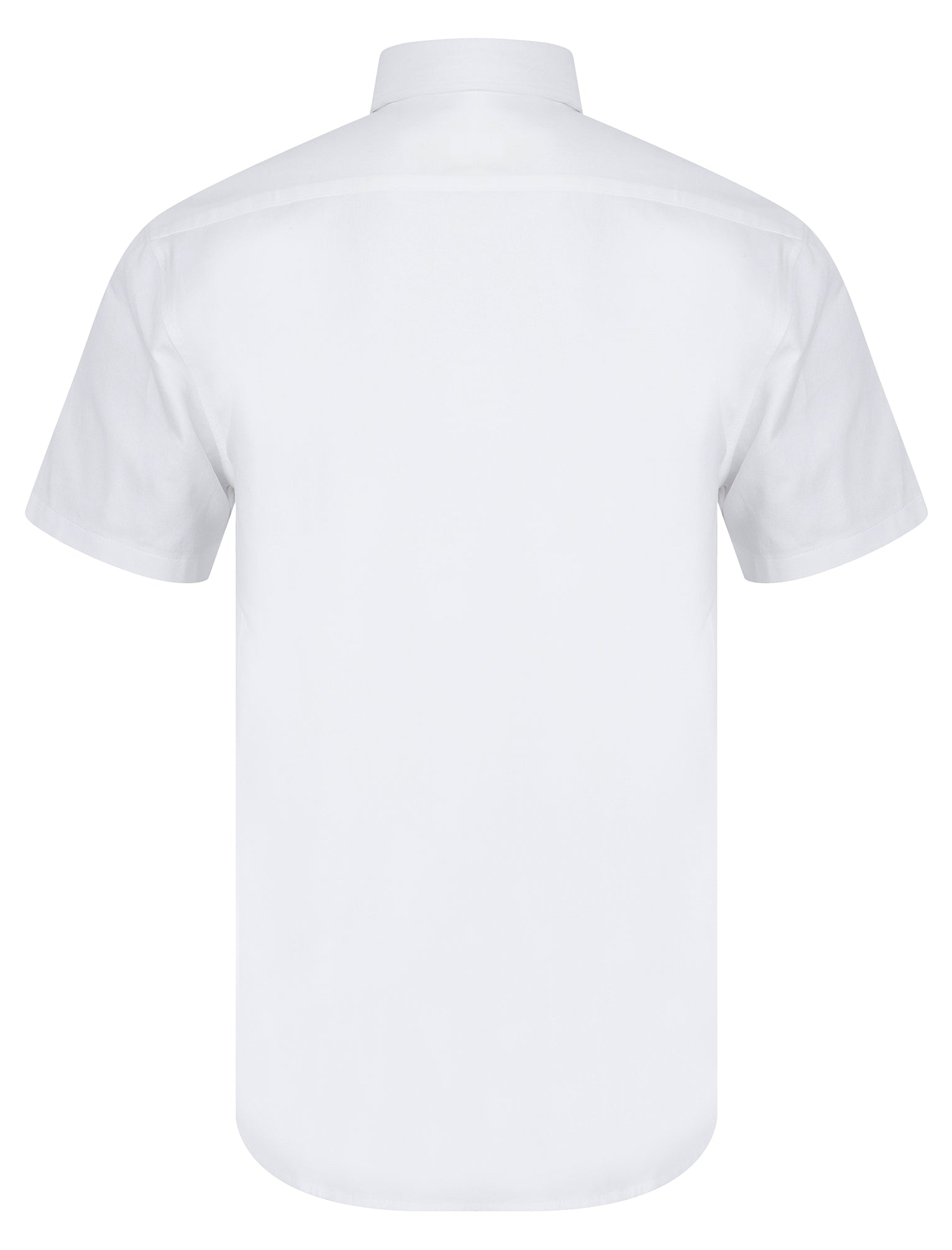 Elbury 3 Short Sleeve Cotton Twill Shirt Button Down Collar in