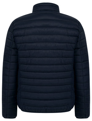 Inigo Funnel Neck Quilted Puffer Jacket in Sky Captain Navy - Tokyo Laundry