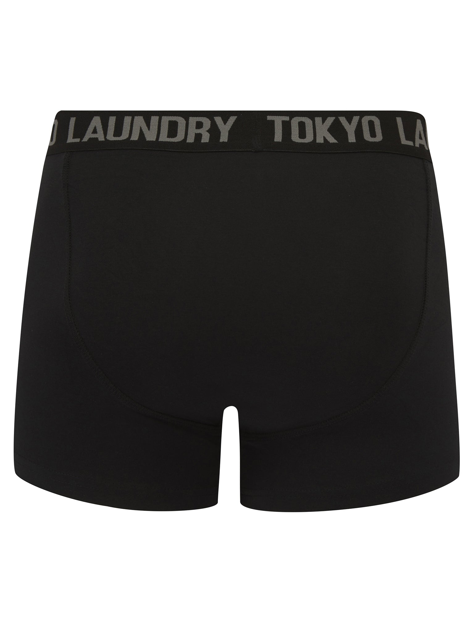 Jax (5 Pack) Cotton Boxer Shorts Set in Black / Grey / White