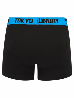 Winders (2 Pack) Boxer Shorts Set in Dahlia Purple / Diva Blue - Tokyo Laundry