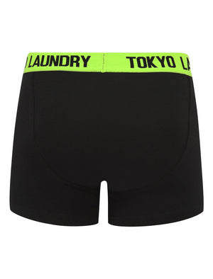 Winders (2 Pack) Boxer Shorts Set in Titanite / Mars Red - Tokyo Laundry