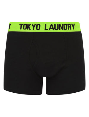 Winders (2 Pack) Boxer Shorts Set in Titanite / Mars Red - Tokyo Laundry