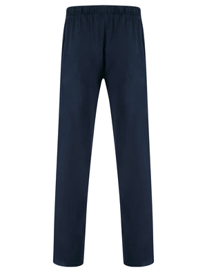 Deen 2pc Long Sleeve Cotton Loungewear Pyjama Set in Provincial Blue - Tokyo Laundry