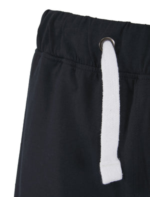Jaiden 2-Piece Jersey Cotton T-Shirt and Shorts Lounge Set in Cashmere Blue Marl - Tokyo Laundry