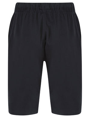 Jaiden 2-Piece Jersey Cotton T-Shirt and Shorts Lounge Set in Cashmere Blue Marl - Tokyo Laundry